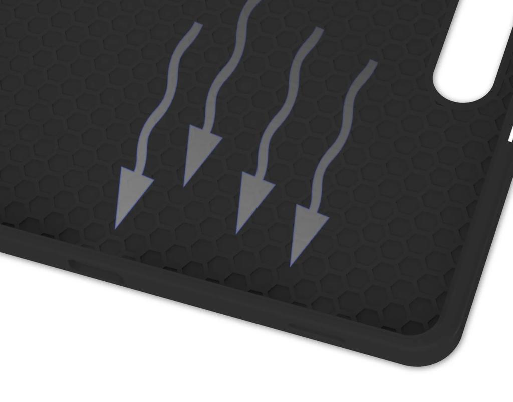 Case with stylus compartment for Samsung Galaxy Tab S10 FE Plus S10 FE+ 13.1"