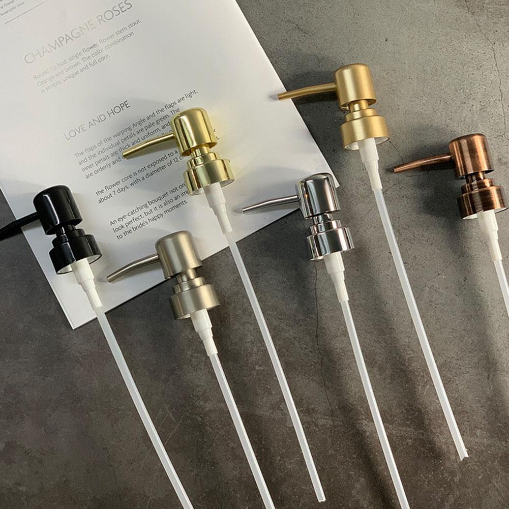 Головка насоса для мыла Головка дозатора жидкого лосьона Насадка для бутылок с мылом в ванной Насадка для замены лосьона в ванной Трубка насоса для шампуня