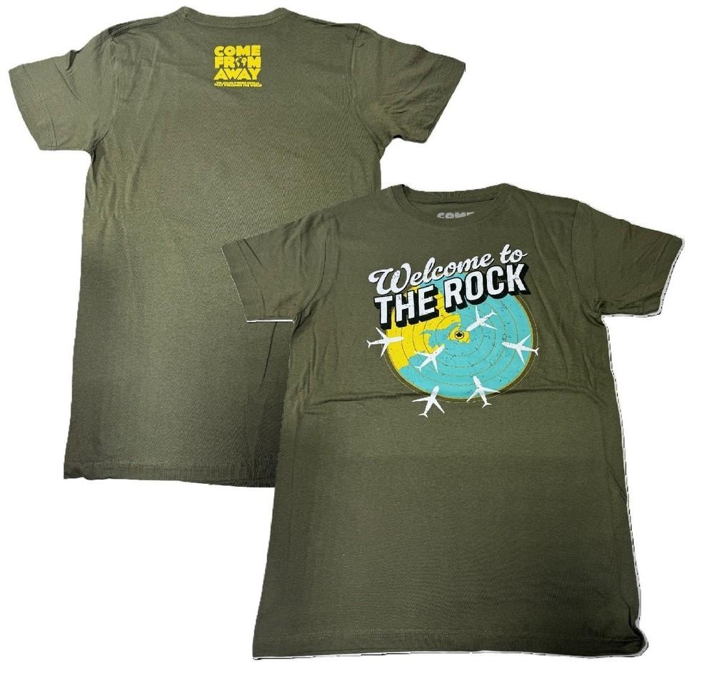 ПРИЕЗЖИЕ + БРОДВЕЙСКИЙ МЮЗИКЛ +Добро пожаловать на Скалу +ФУТБОЛКА T-SHIRT НОВАЯ ОФИЦИАЛЬНАЯ Унисекс Футболка