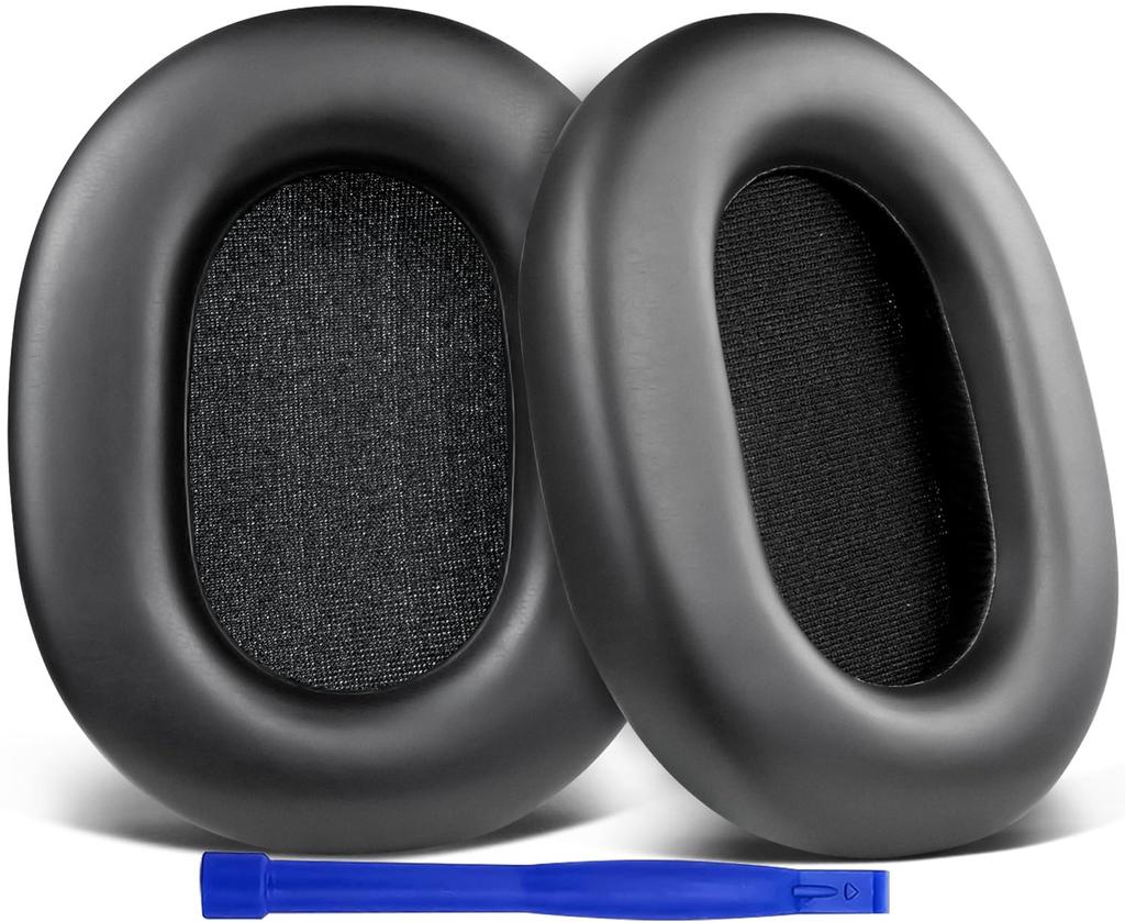 SOULWIT Ear Pads Ear Cushions for Sony Wireless Noise Canceling Headphones Replacement Pads High Density Foam Protein Leather Head Pad WH-1000XM5