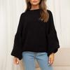 Women's Casual Sweater Solid Color Casual Loose Sweater