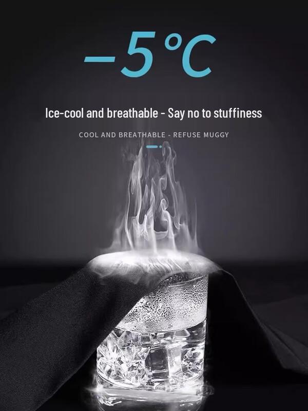 Dingfengbaoluo Men's Thin Quick-Dry Straight-Leg Casual Pants