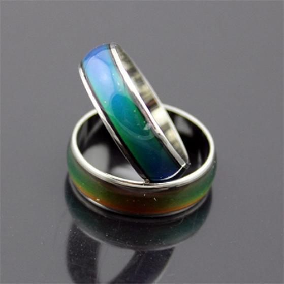 Women Men Emotion Feeling Changing Color Mood Temperature Couple Ring Jewelry