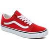 Vans Old Skool unisex low-top skate shoes red white VN0A4BV5JV6