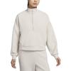Новый женский топ Nike 24.7 ImpossiblySoft Dri-FIT оверсайз на молнии до середины HQ8189-104