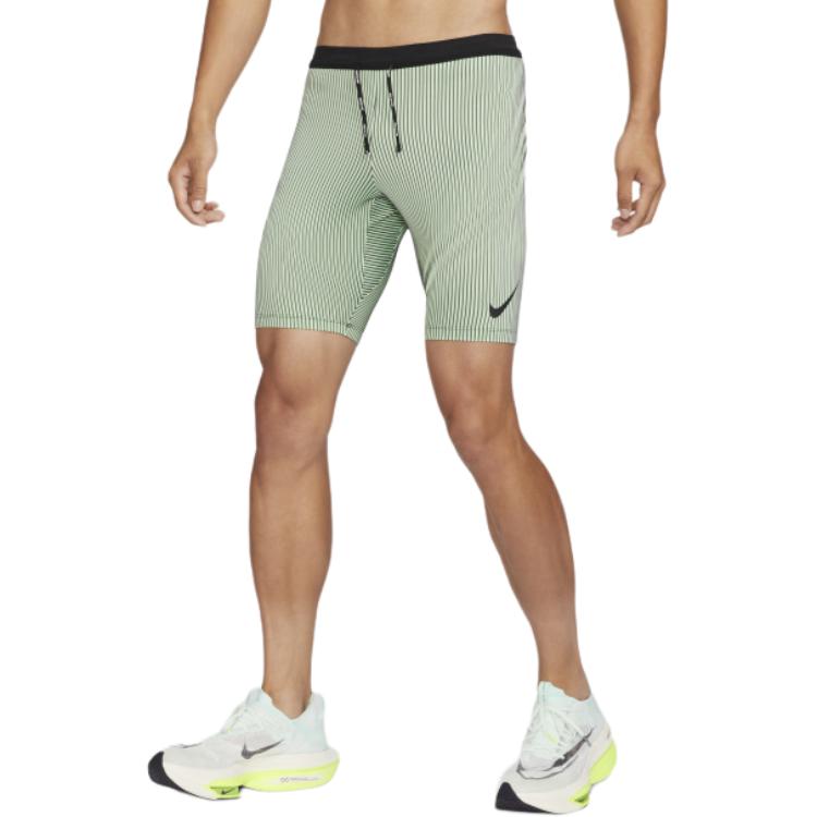 Nike Dri FIT ADV Running Shorts Men's Coal Black/Vapor Green/Matte Silver/Vapor Green FN3370-014