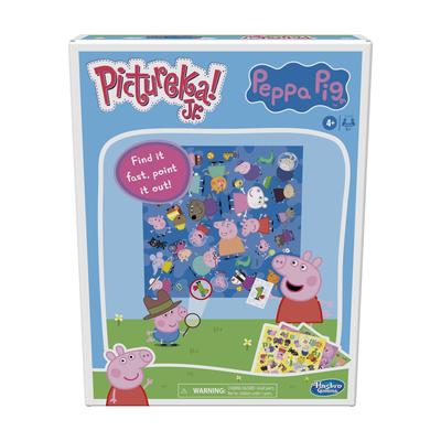Hasbro Gaming Pictureka! Игра-лото «Свинка Пеппа» для малышей - Веселая настольная игра для дошкольников, от 4 лет, не требует чтения.