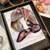 100% Mulberry Silk Small Square Scarf for Women - Versatile, Stylish Neckerchief for Spring & Autumn