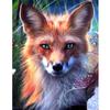 Stickers Animal Fox Diamond Painting Cross Stitch Wall Decor 5D Diamond Embroidery Fox Pattern