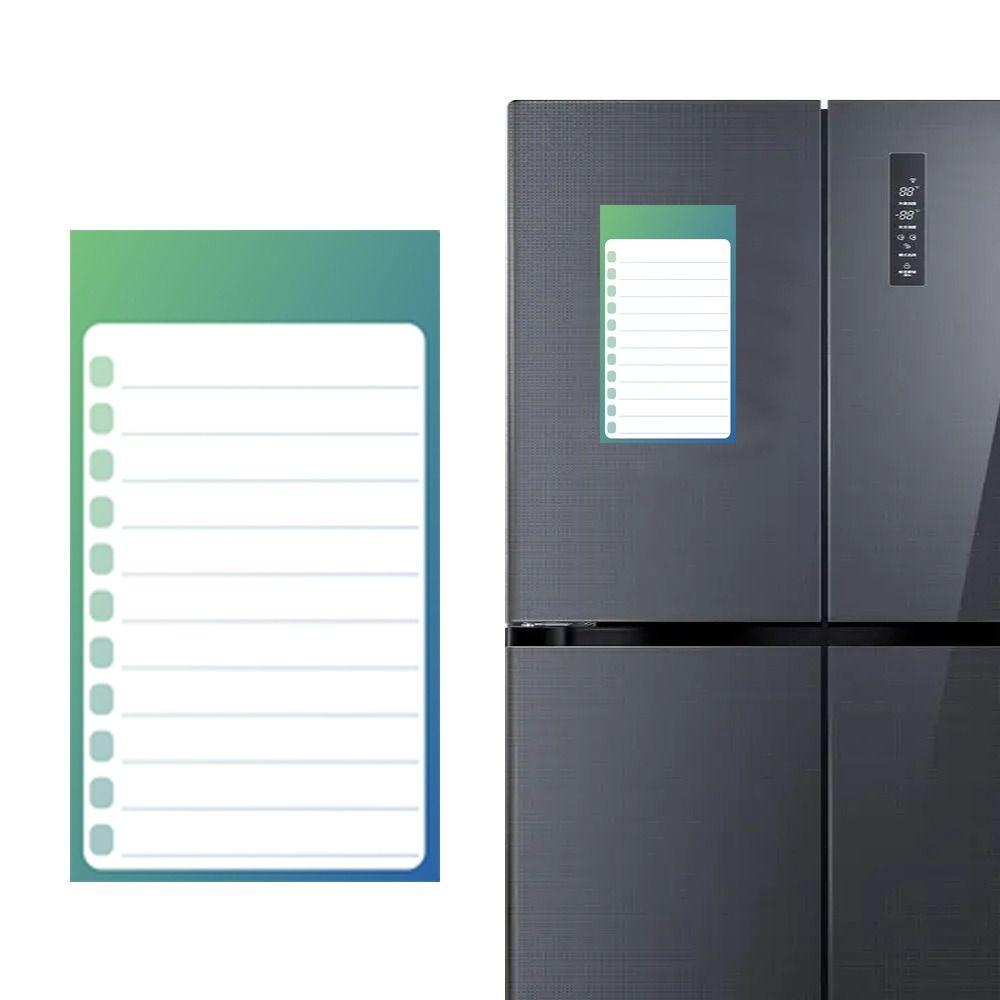 Ежедневник-планер на неделю Магнитный блокнот для холодильника Планер списка покупок Стикер-доска для сообщений Кухня