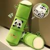Cartoon Panda Bamboo Pillow Blanket Lunch Break Cover Dual-purpose Two-in-one Panda Bamboo Tube Long Sleeping Leg Pillow