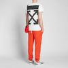 OFF WHITE Свободная футболка с Бартом OMAA027S191850340188