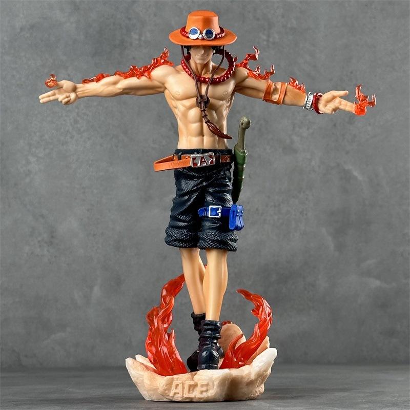 Новая фигурка One Piece Lx Три Брата Крест Эйс Модель Аниме Фигурка Настольное Декоративное Украшение Подарок