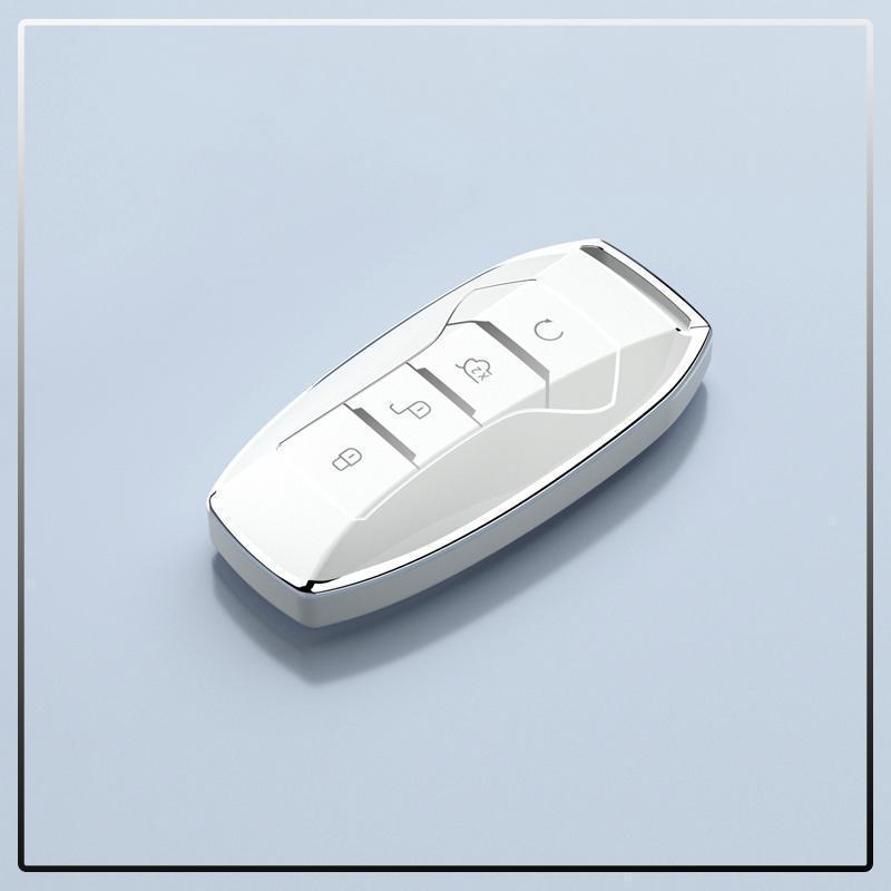 Роскошный персонализированный чехол для ключей для Han EV 2020-2021 - Полное покрытие и декоративная защита