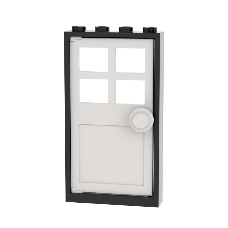 Дверные Оконные Строительные Блоки Совместимые с Крупными Брендами Детские Игрушки 60596 60623 6141 Раннее Обучение MOC Образовательные Подарки