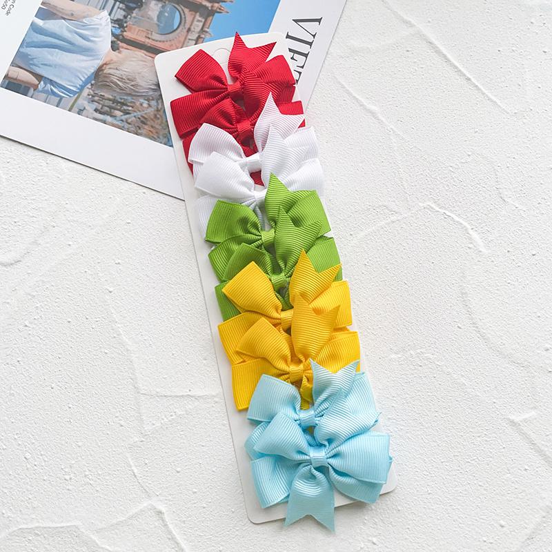 10 шт. бантики эластичные резинки для волос резинки для волос ленты косички корсажные аксессуары для волос повязки для девочек для детей