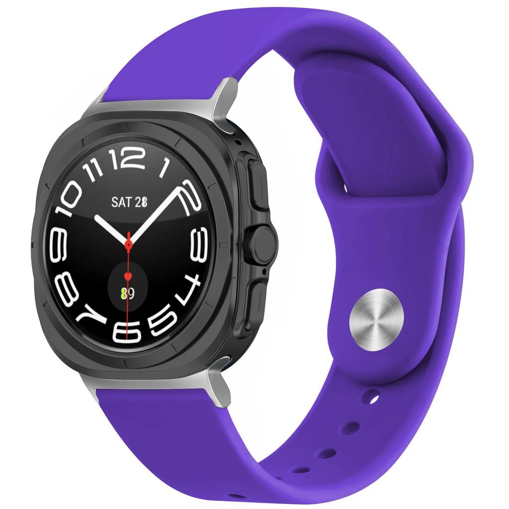 Спортивный силиконовый ремешок для Samsung Galaxy watch 7 ultra Ремешок 47 мм Аксессуары correa Браслет galaxy watch 7 FE 44 мм 40 мм 40 ремешок