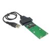 Карта адаптера USB-mSATA Micro SATA 6 Гбит/с USB 2,0-Mini PCIE MSata 1,8-дюймовый 16-контактный SSD-конвертер для твердотельных накопителей