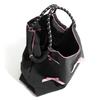 Cute Bow Tie Shoulder Bag Sweet Tote Bag Coquette Bucket Bag for Women Shopping Vacation Travel