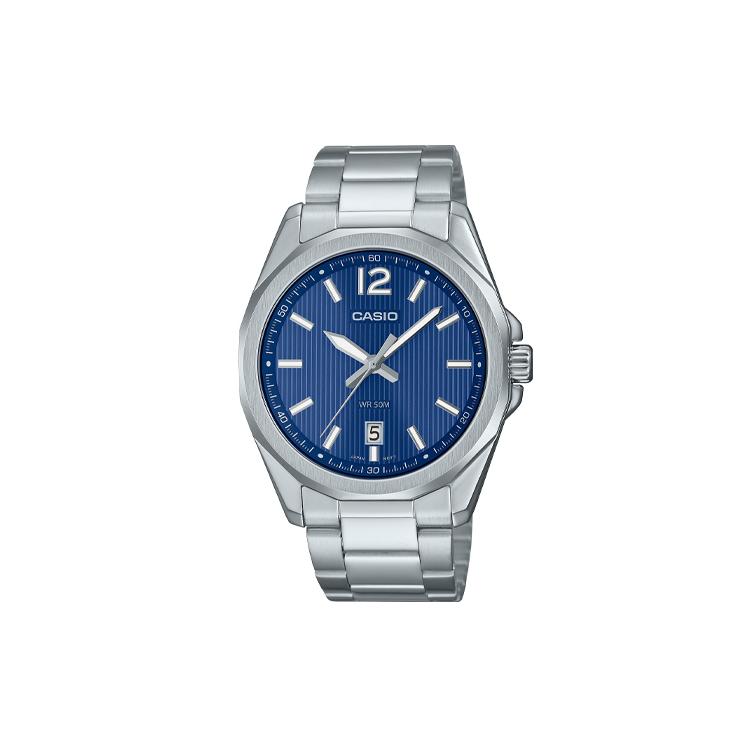 Casio Мужские часы стандартной серии Синие MTPE725D2A MTPE725D2A