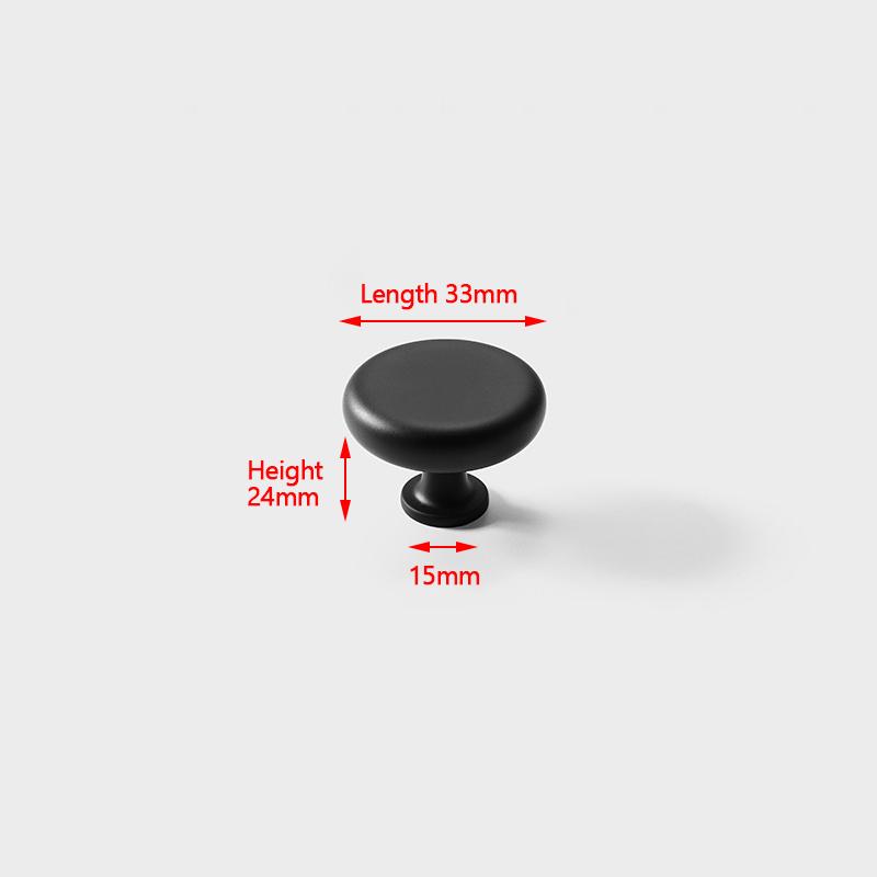 NAIERDI Zinc Alloy Cabinet Handles Nordic Gold Black Drawer Knobs Wardrobe Door Handles European Furniture Handle Hardware