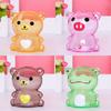 Children'S Piggy Bank Candy Bank Change Bank Piggy Bank Transparent Plastic Creative Cartoon Piggy Bank Money Boxes Home Decor
