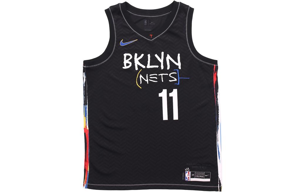 Nike НБА Бруклин Нетс Кайри Ирвинг Городская версия джерси CN1713-018