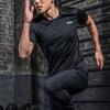 Li Ning T Shirts Men's Black Crew Neck Moderate Straight Fit YTST079-1