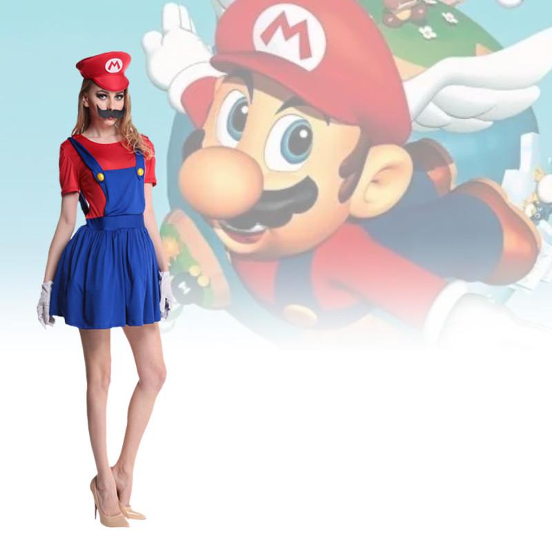 Super Mario Bros. Costume Set For Family Party Fun