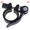 25.4-34.9Mm Aluminum Bike Bicycle Seatpost Clamp Quick Release Seat Post
