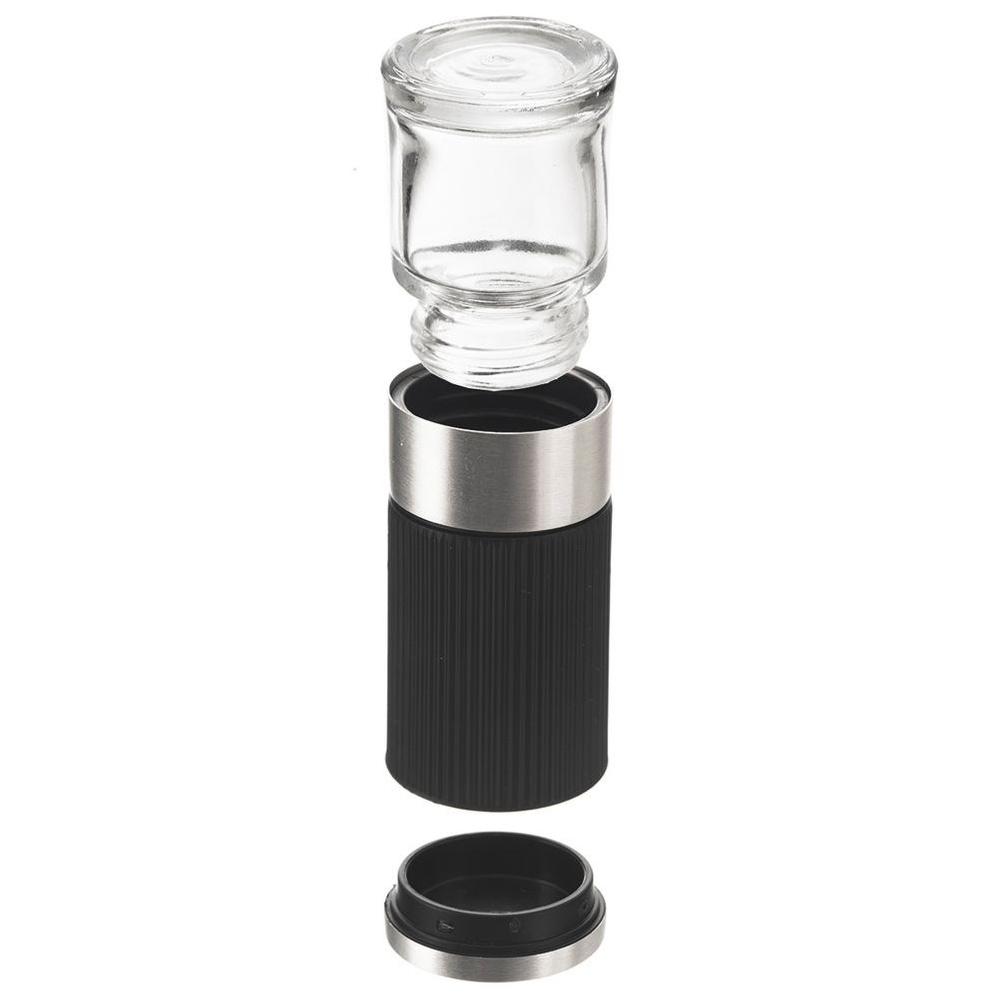 Salt and Pepper Grinder Set with Stand 2-Piece