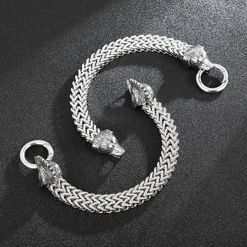 Мужской браслет из титановой стали Zodiac Fashion Personality Steel - цветной