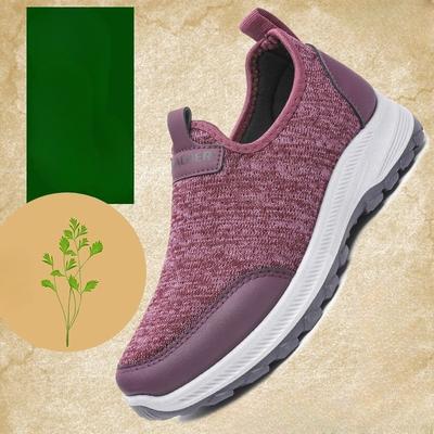 Новая тканевая обувь, Обувь против запаха, Нескользящая обувь для ходьбы для женщин