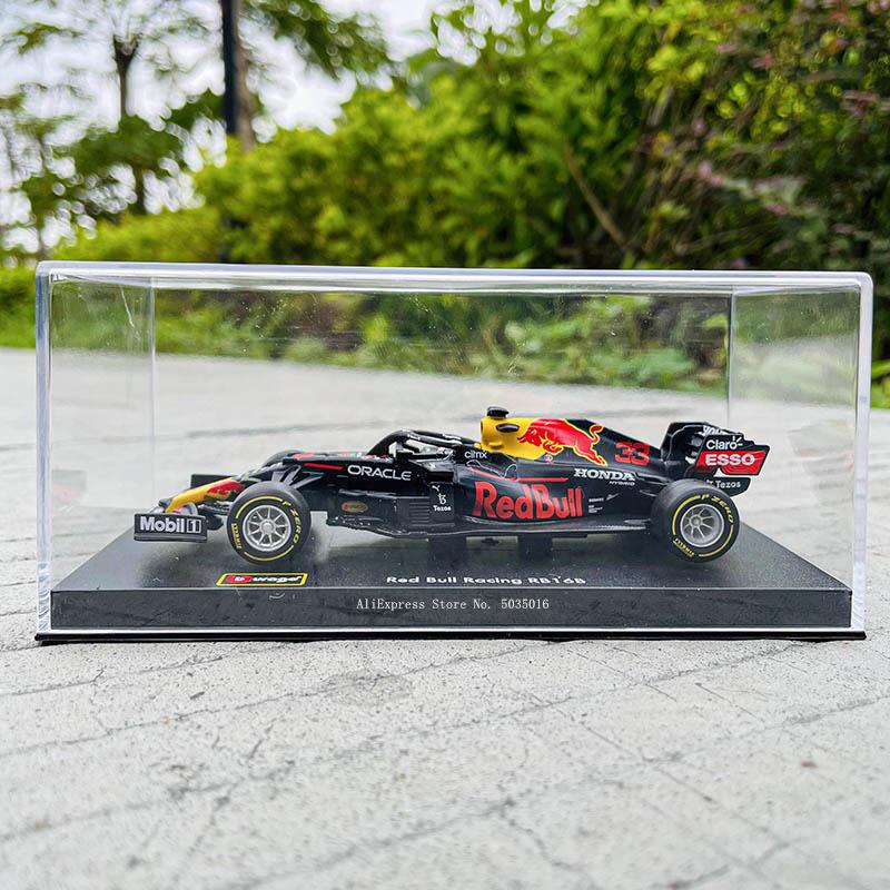 Ббураго 1:43 2021 F1 Red Bull Racing RB16B №33 Ферстаппен гоночная модель модель автомобиля симулятор игрушка-машинка из сплава коллекция подарок
