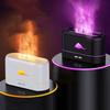 3 цвета пламенная лампа Usb диффузор для ароматерапии ультразвуковой увлажнитель воздуха прохладный генератор тумана Fogger электрический диффузор эфирного масла