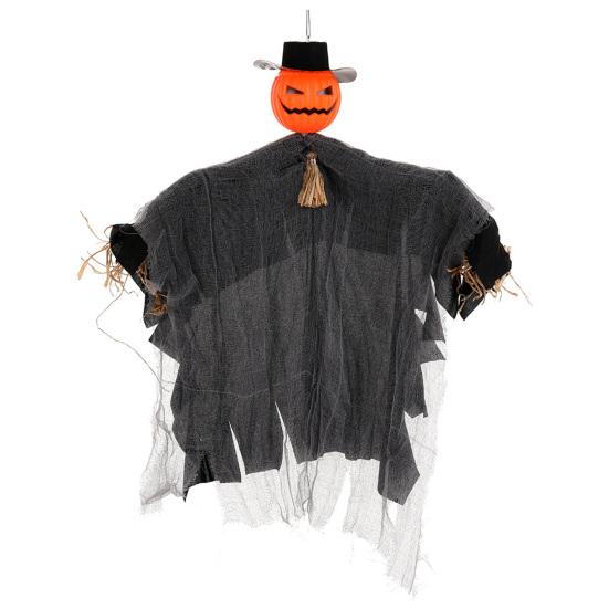 Хэллоуин Подвесное Украшение Призрак Голова Тыквы Призрак Реквизит для Дома с Привидениями Украшение Призрак для Двора Патио Сада Внутреннего Наружного Использования