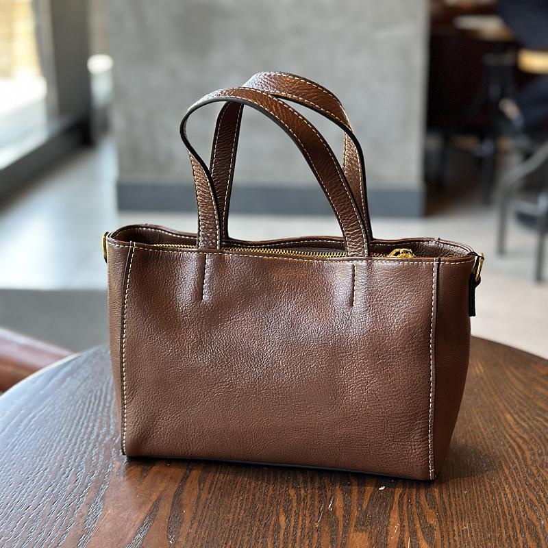 Johnature Простая сумка из натуральной кожи, женская сумка из натуральной мягкой натуральной яловой кожи, сумки на плечо и через плечо для отдыха