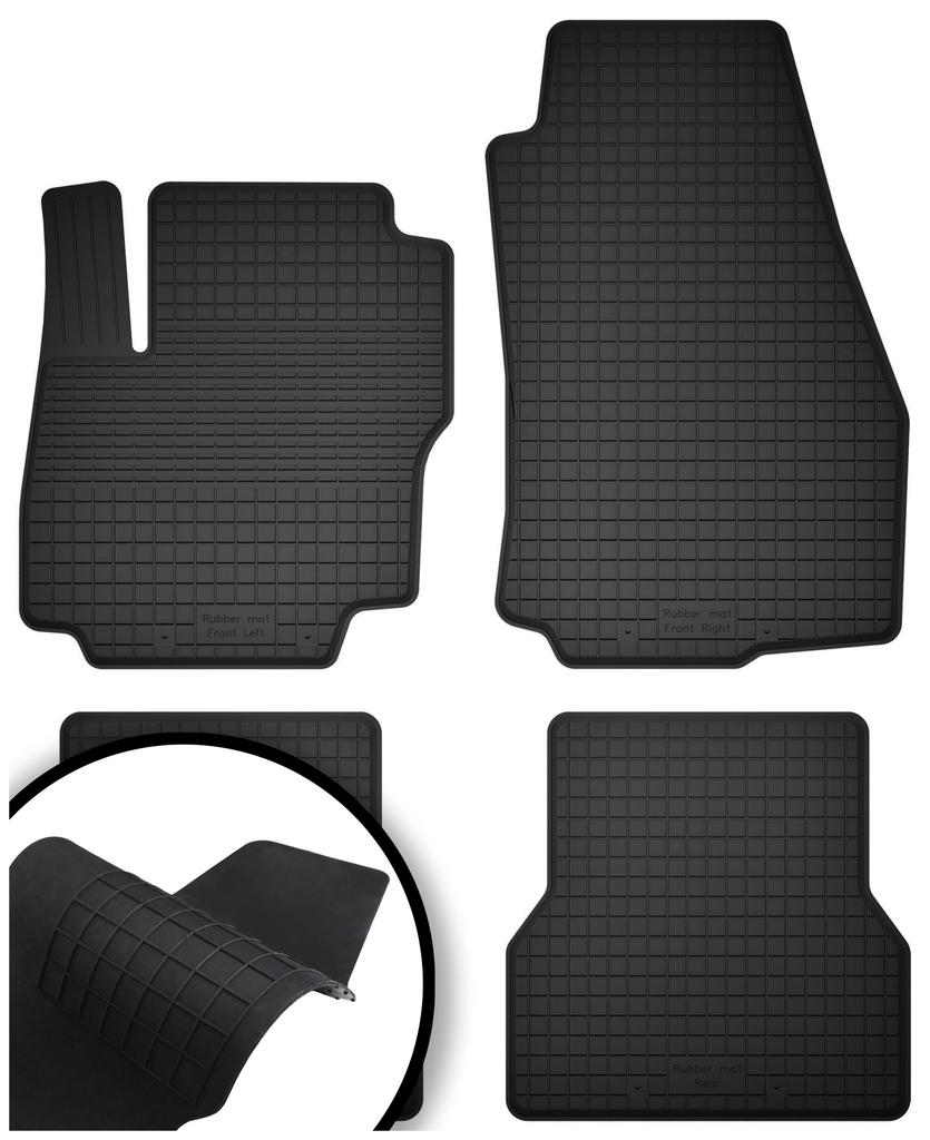 Dywaniki Gumowe Korytka Do: Ford Focus Mk2 Cabrio (2006-2010)