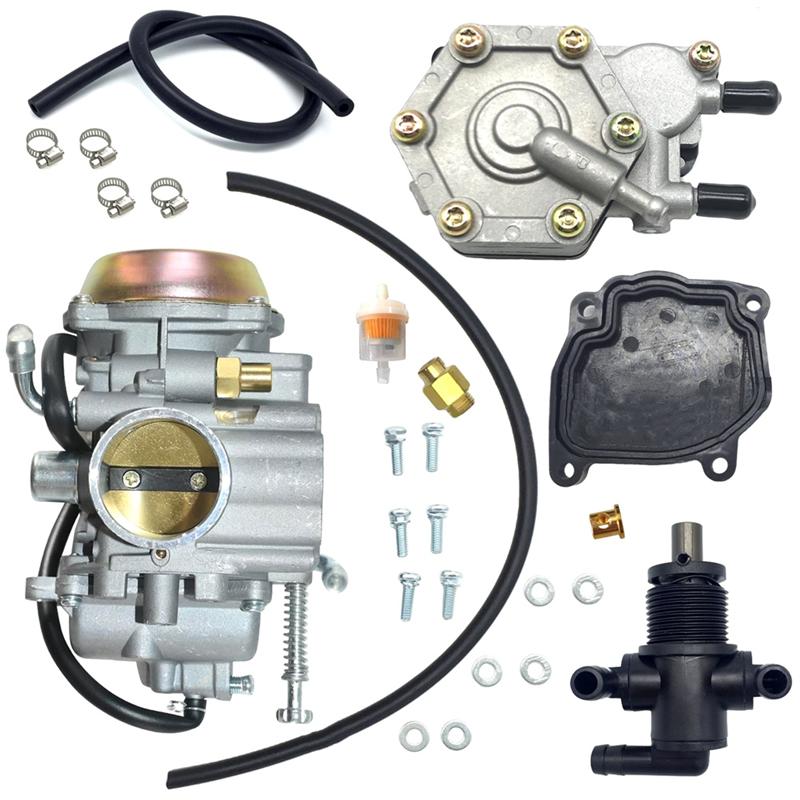 A28G-Carburetor For Polaris Ranger 400 425 500 Trail Boss 325 330 325 330 550 2X4 4X4 With Fuel Pump 1203059 Kit