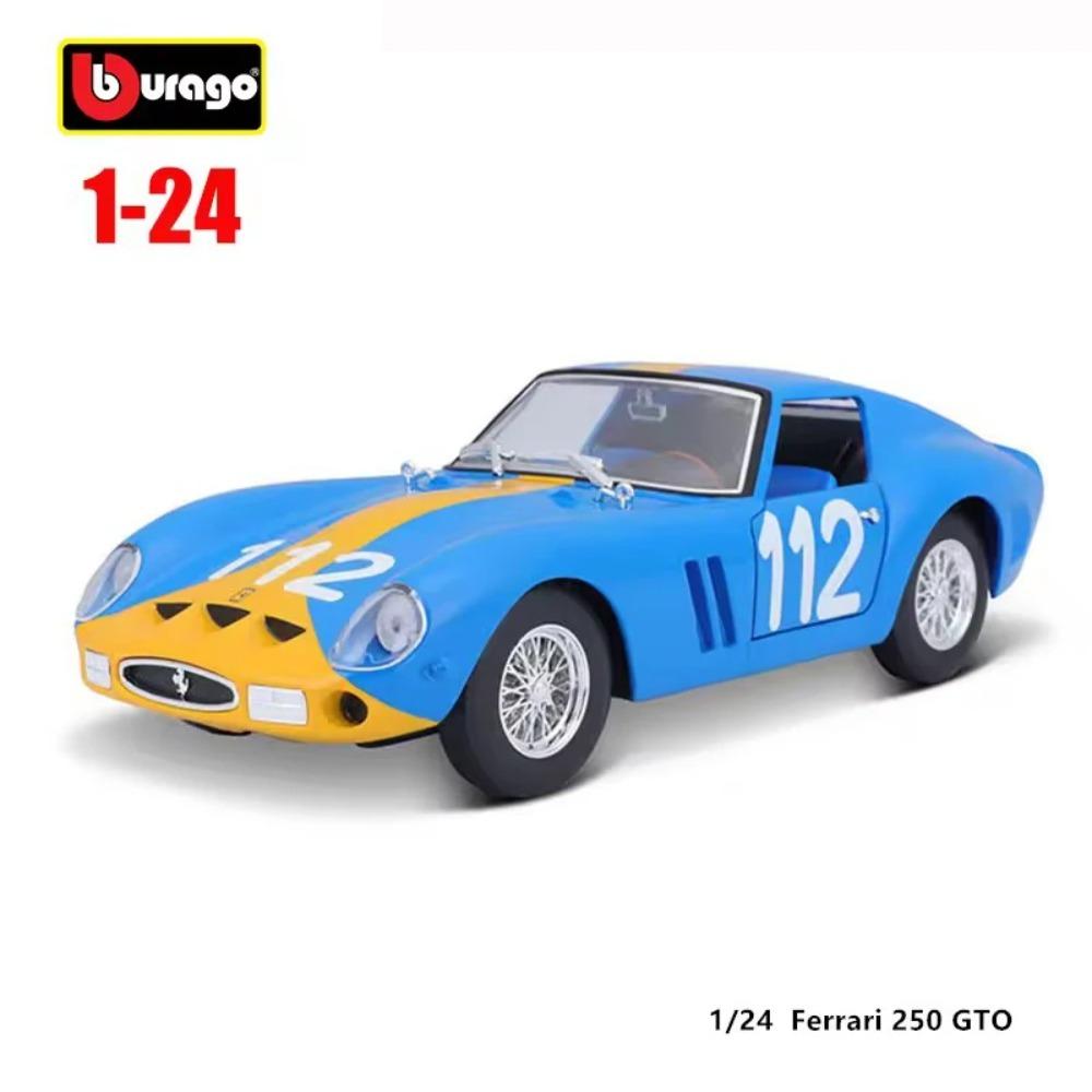 Ббураго 1:24 Ferrari 499P #83#51 330 488 250 FXXK 458 Автомобиль из сплава Модель автомобиля Игрушка Коллекция Подарок Множество стилей на выбор