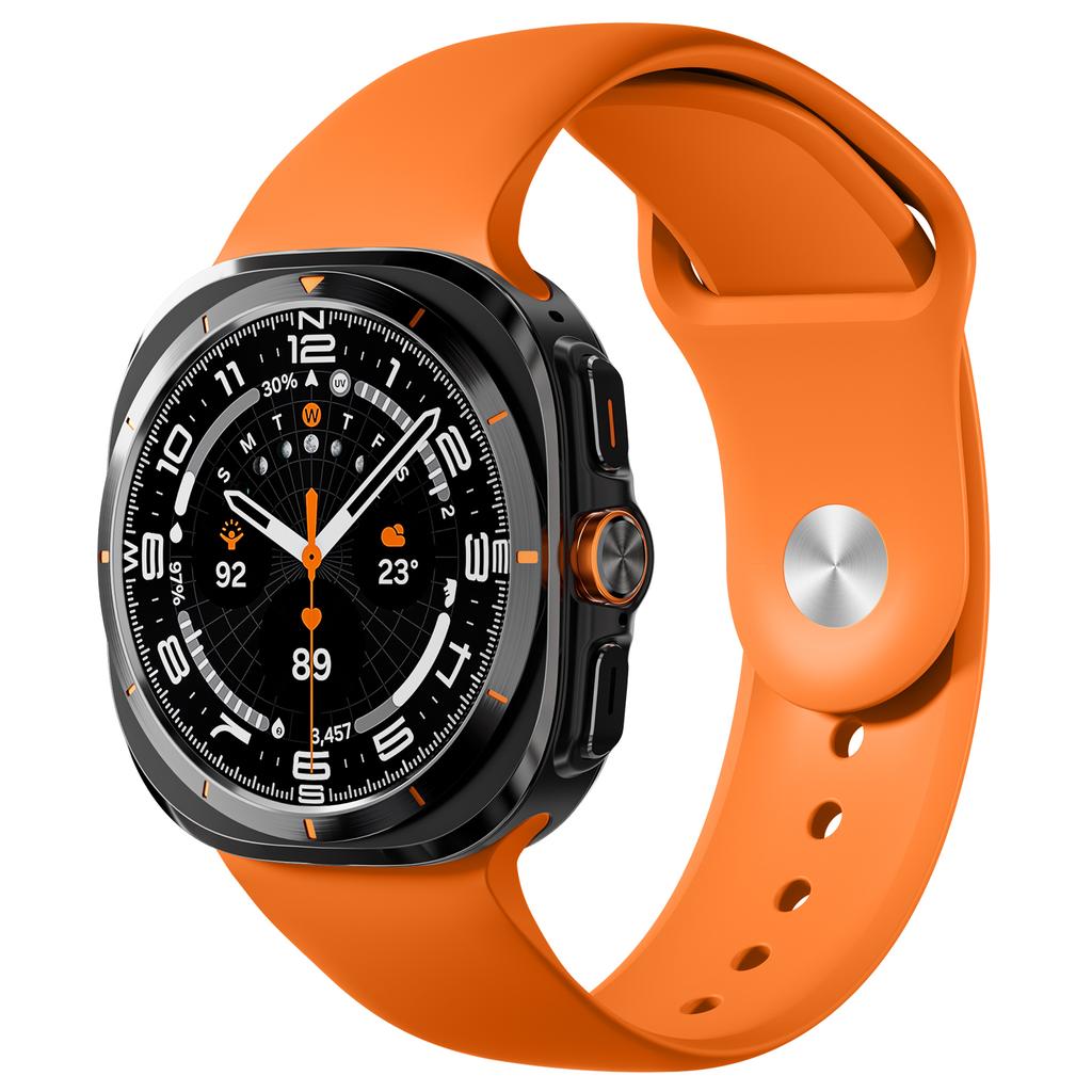 Силиконовый ремешок для Samsung Galaxy Watch Ultra Браслет 47 мм sport Loop ремешок для Samsung Galaxy Watch 7 ultra 47 мм