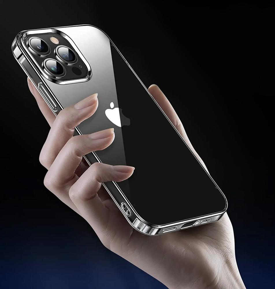 Гибридный чехол для iPhone 14 Pro, Ультрапрозрачный