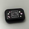 Футляр для контактных линз Hello Kitty, милый, портативный, удобный для переноски, контейнер для хранения, кавайный, коробка для аксессуаров для глаз