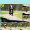 Vintage Cartoon Skull Acrylic Car Ornament For Halloween Home Decor Accessories