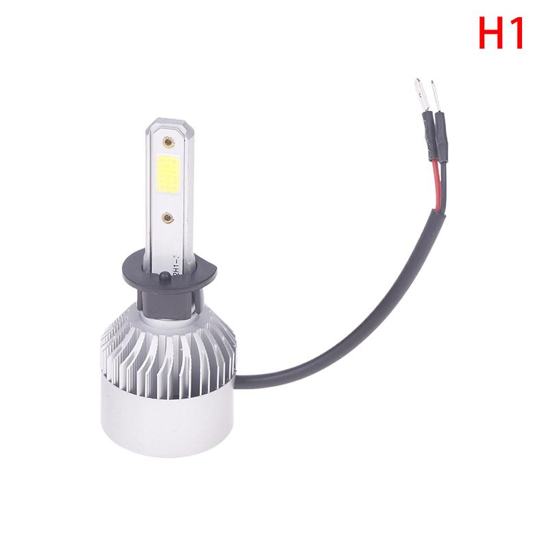 1 шт. Автомобильные яркие светодиодные передние противотуманные фары H4 H7 H1 H3 Лампы Шарики 8000 лм COB чипы с охлаждающим вентилятором Более длительный срок службы
