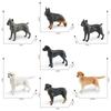 Shepherd Dog Dogs Animals Model Labrador Rottweiler Simulation Dog Statue  Desktop Ornament