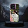 Китайская актриса Луси Рози Чжао Чехол для телефона для iPhone17,16,15,14,13,12,11 Plus,Pro Max Черный Конфетный серебристый чехол для телефона