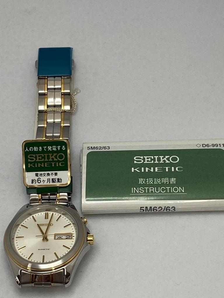 SEIKO KINETIC SCDA002 неиспользованные.