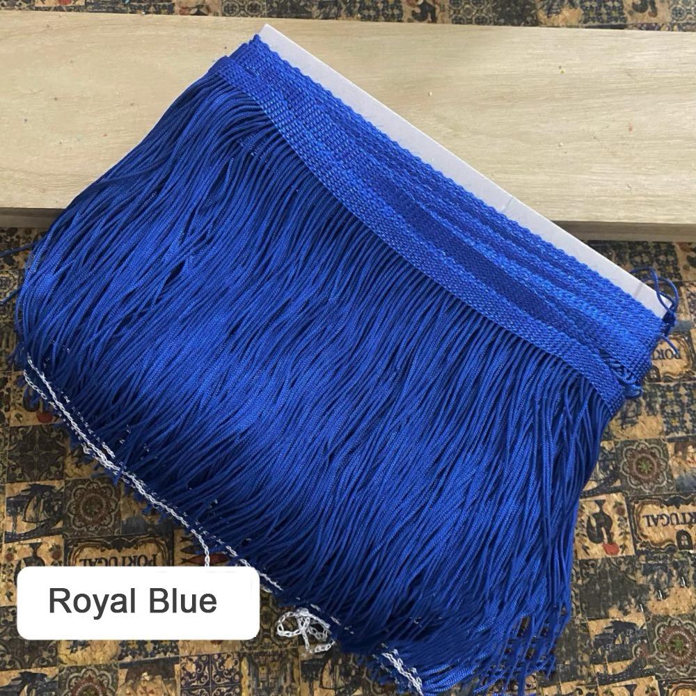 10 Yards 6 Inches Fringe Trim Polyester DIY Craft Accessories Lace Trim Ribbon Solid color Tassel Trim Lamp Shade
