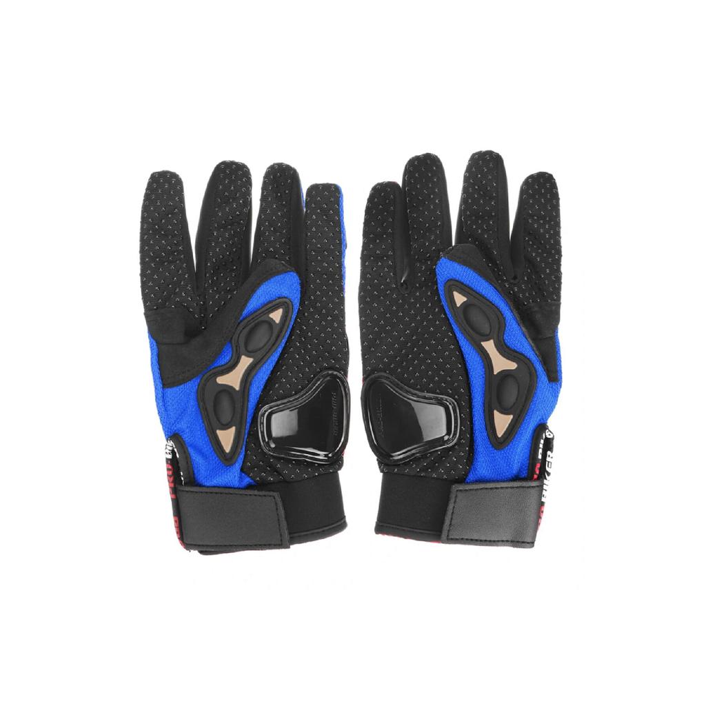 Probiker 2022 Мотоциклетные синие 3-сезонные защитные нескользящие велосипедные перчатки из эластичной ткани